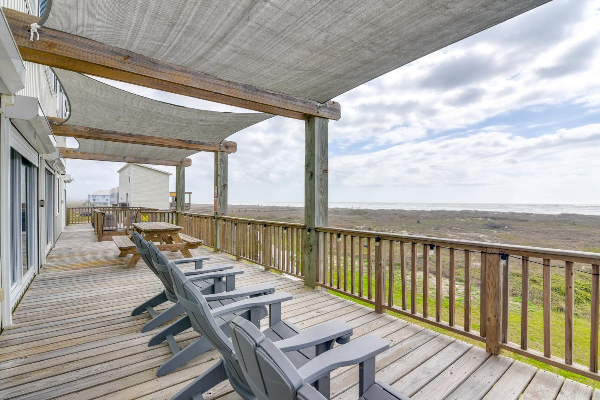סרפסייד ביץ' Ocean-View Surfside Home With Boardwalk To Beach! מראה חיצוני תמונה