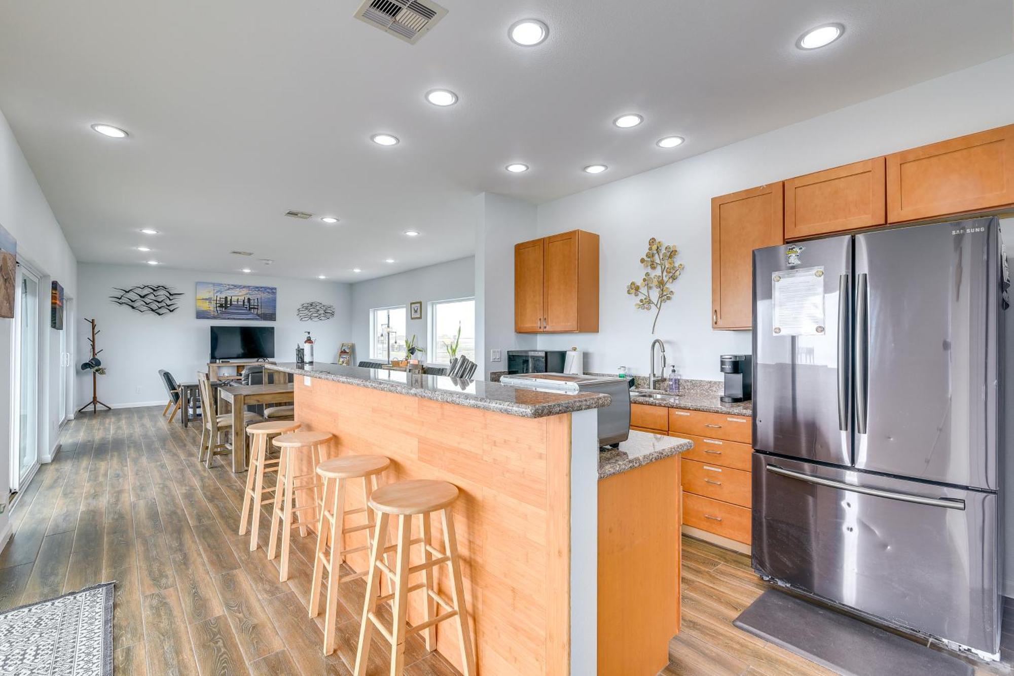 סרפסייד ביץ' Ocean-View Surfside Home With Boardwalk To Beach! מראה חיצוני תמונה