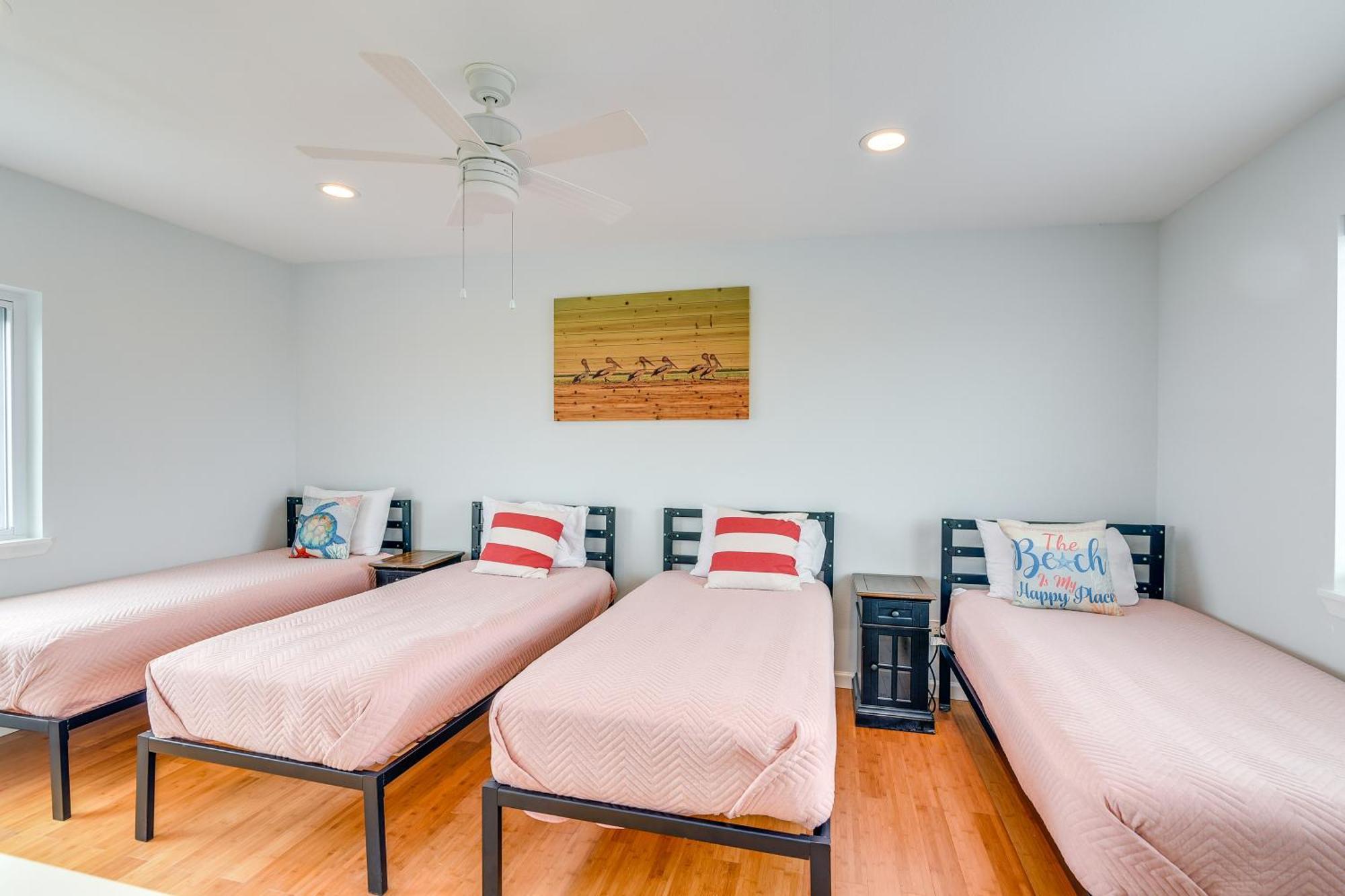 סרפסייד ביץ' Ocean-View Surfside Home With Boardwalk To Beach! מראה חיצוני תמונה