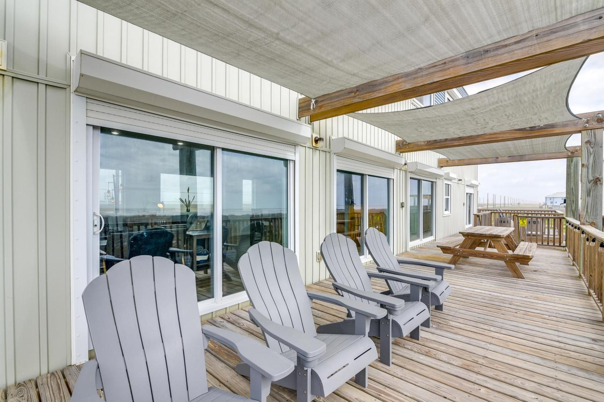 סרפסייד ביץ' Ocean-View Surfside Home With Boardwalk To Beach! מראה חיצוני תמונה