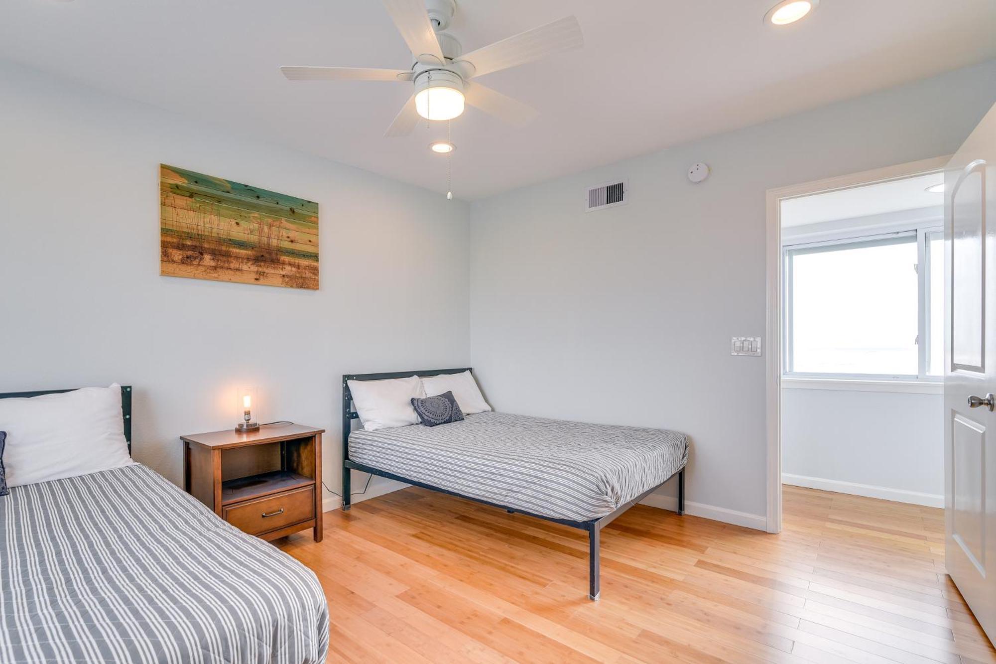 סרפסייד ביץ' Ocean-View Surfside Home With Boardwalk To Beach! מראה חיצוני תמונה