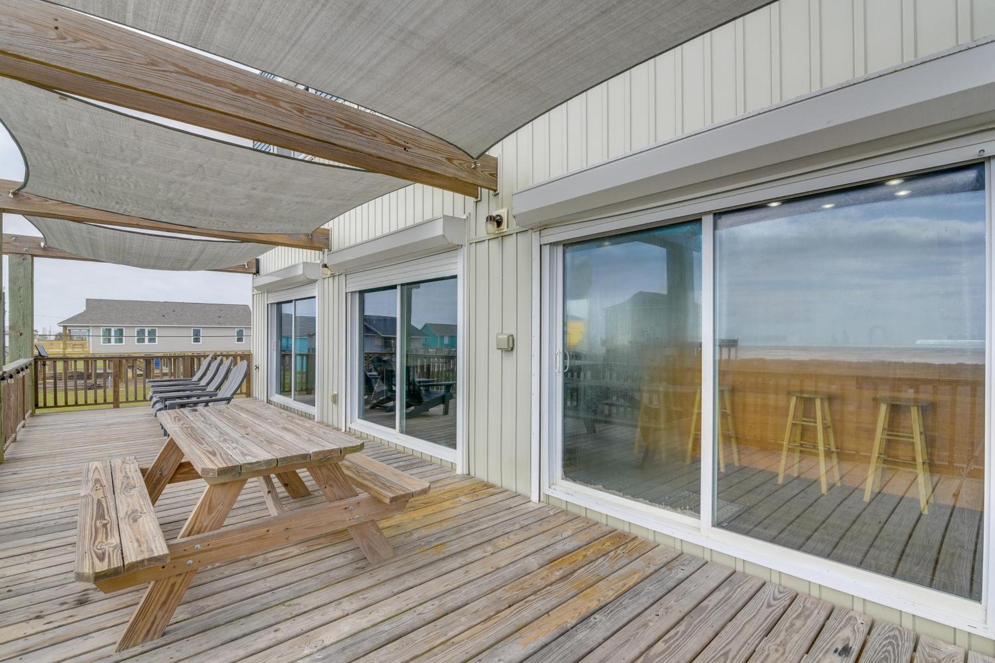 סרפסייד ביץ' Ocean-View Surfside Home With Boardwalk To Beach! מראה חיצוני תמונה