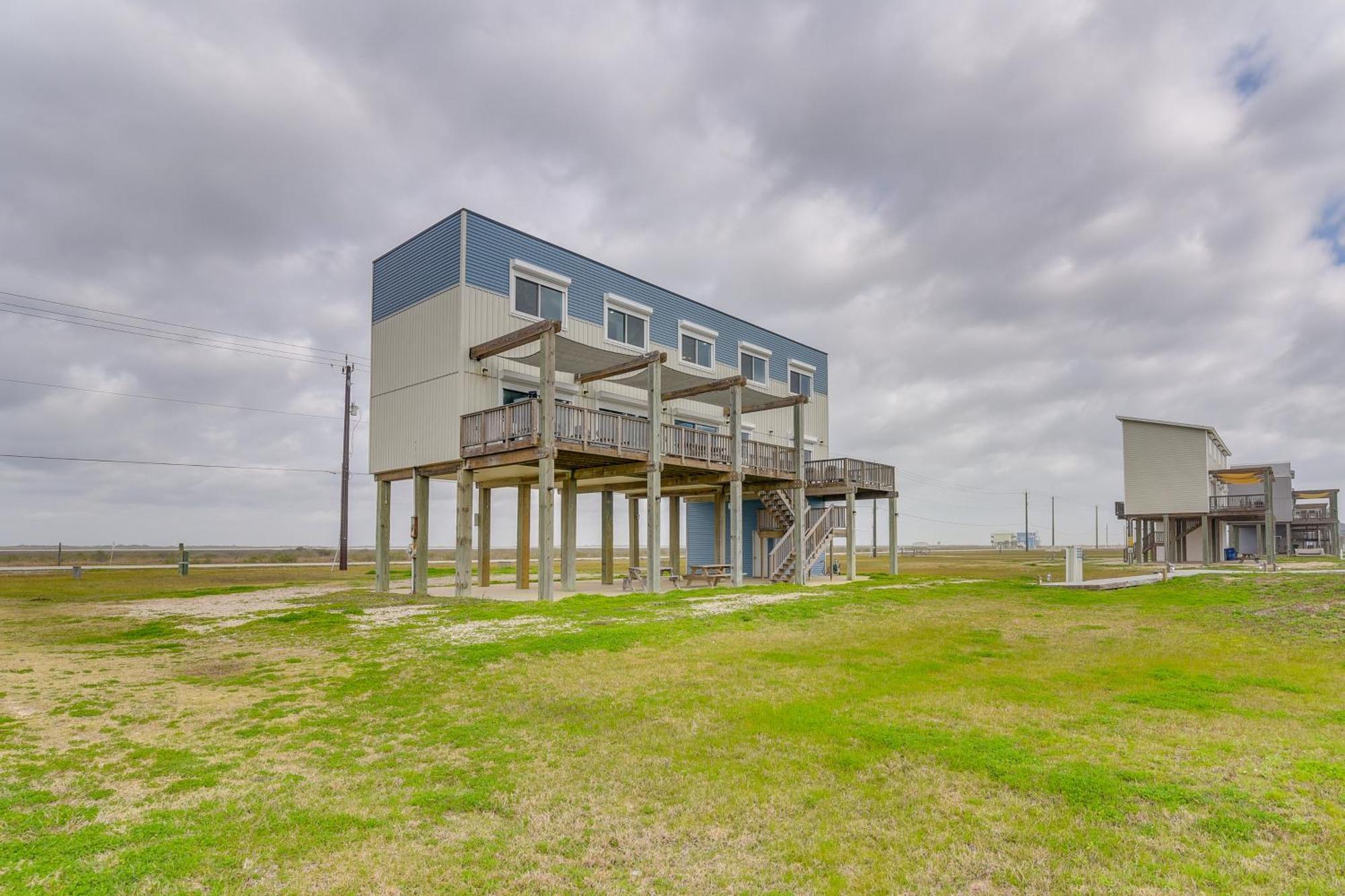 סרפסייד ביץ' Ocean-View Surfside Home With Boardwalk To Beach! מראה חיצוני תמונה