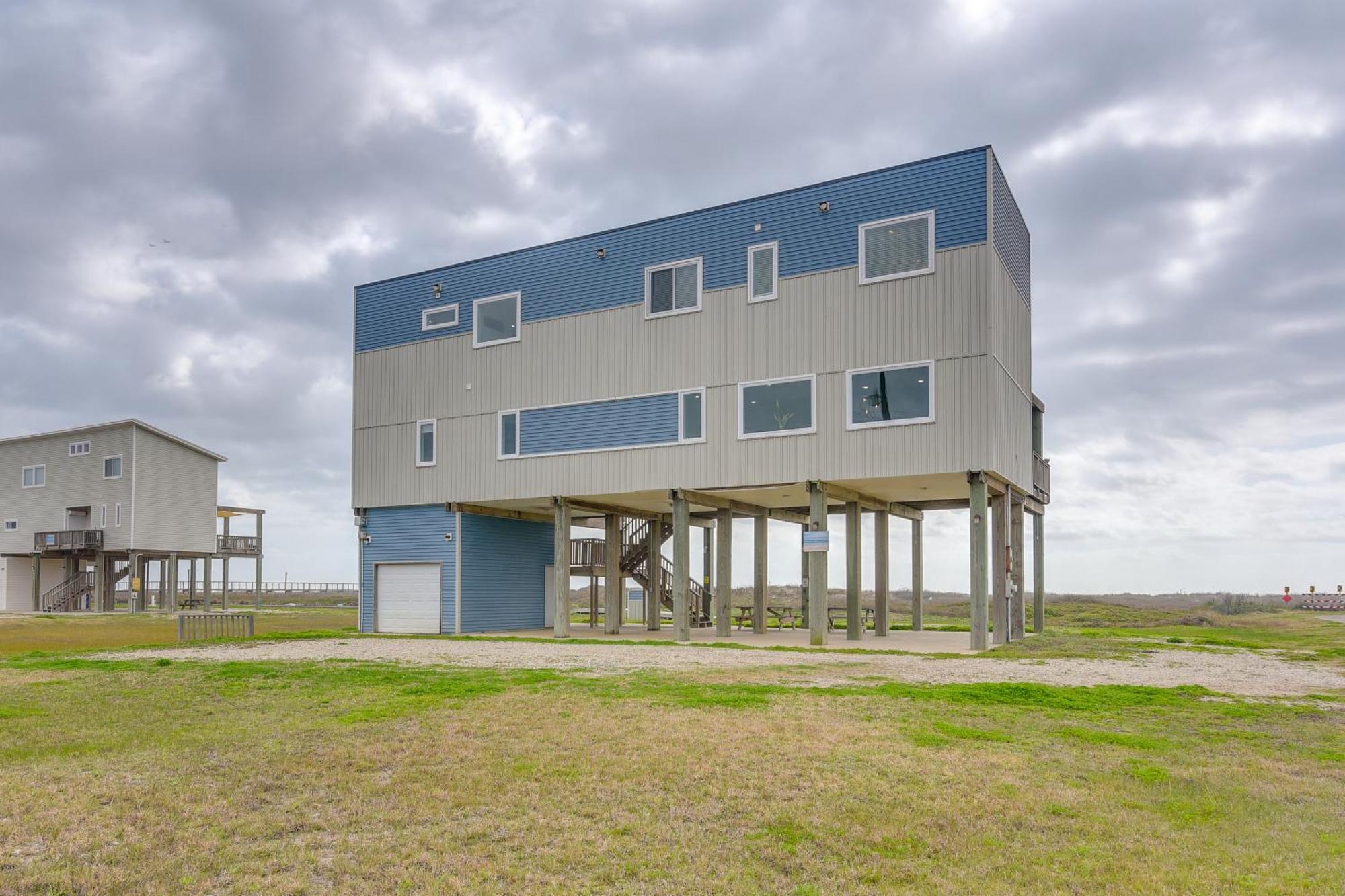 סרפסייד ביץ' Ocean-View Surfside Home With Boardwalk To Beach! מראה חיצוני תמונה