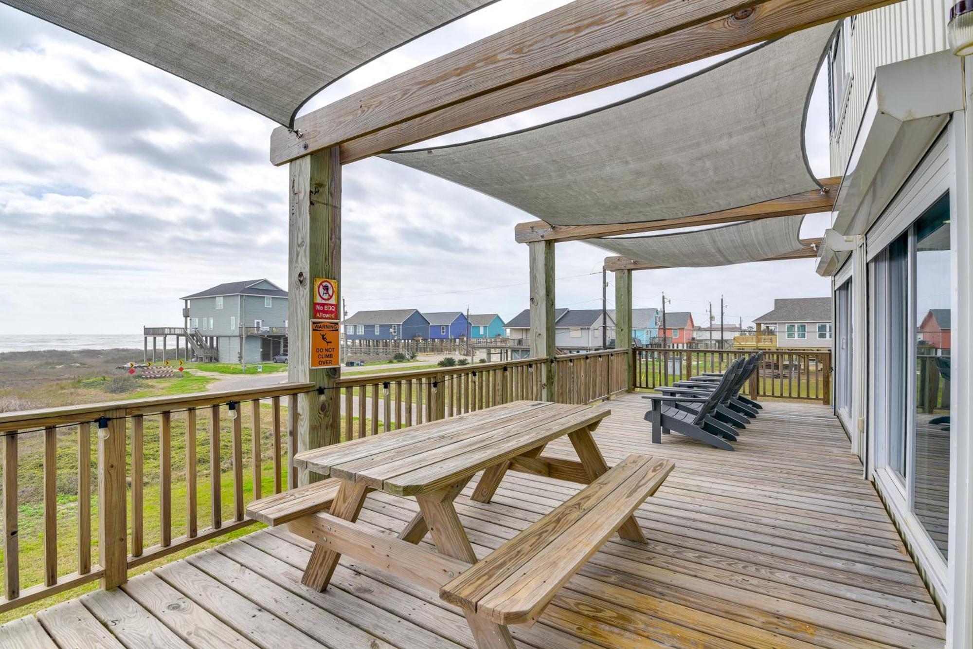 סרפסייד ביץ' Ocean-View Surfside Home With Boardwalk To Beach! מראה חיצוני תמונה